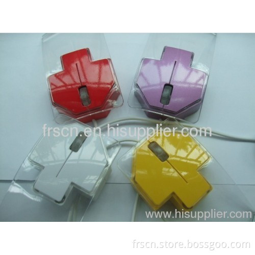 Newest Design Wired Optical Usb Led Light Crystal Mouse